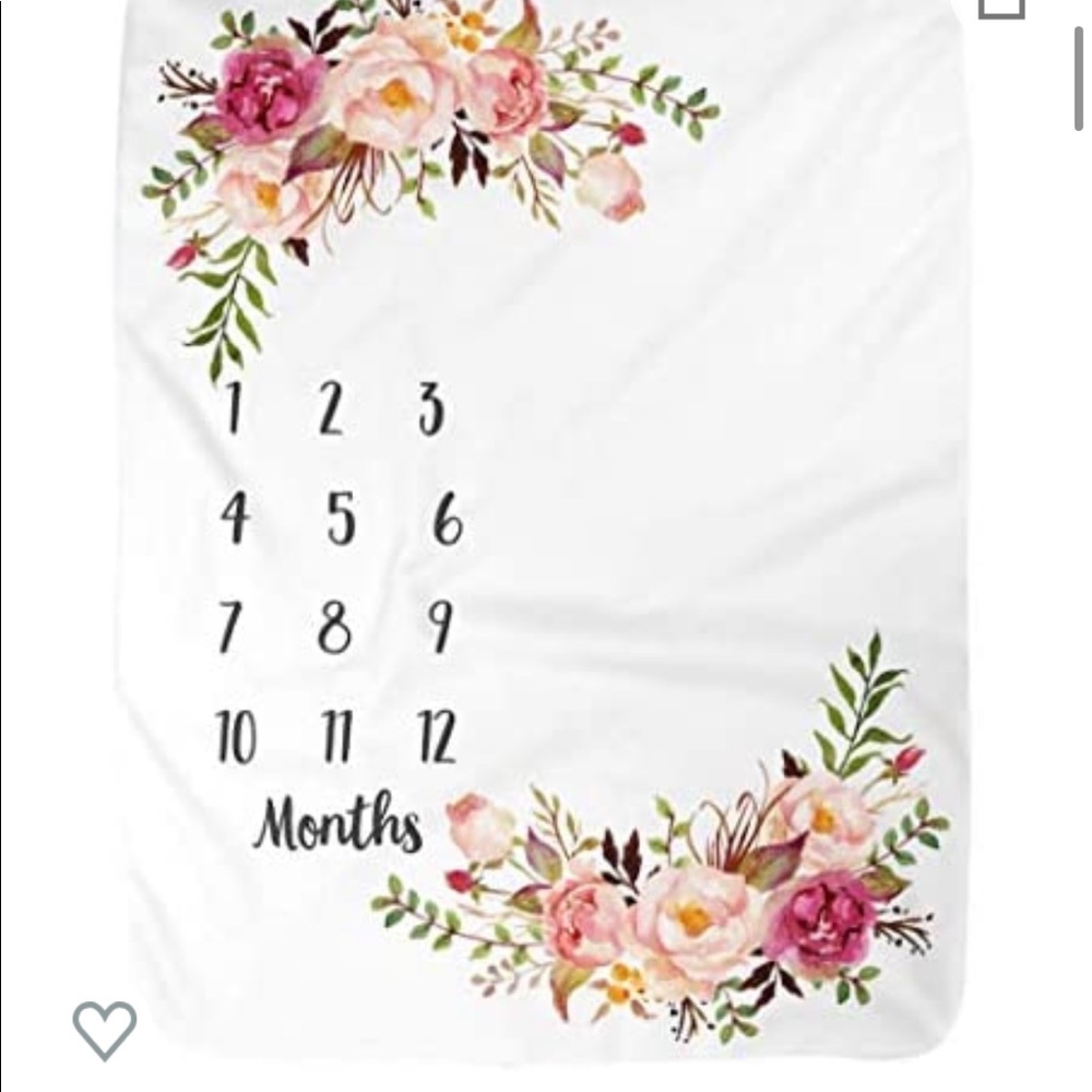 (SOLD)Baby Monthly Milestone 🌸LIKE NEW🌸